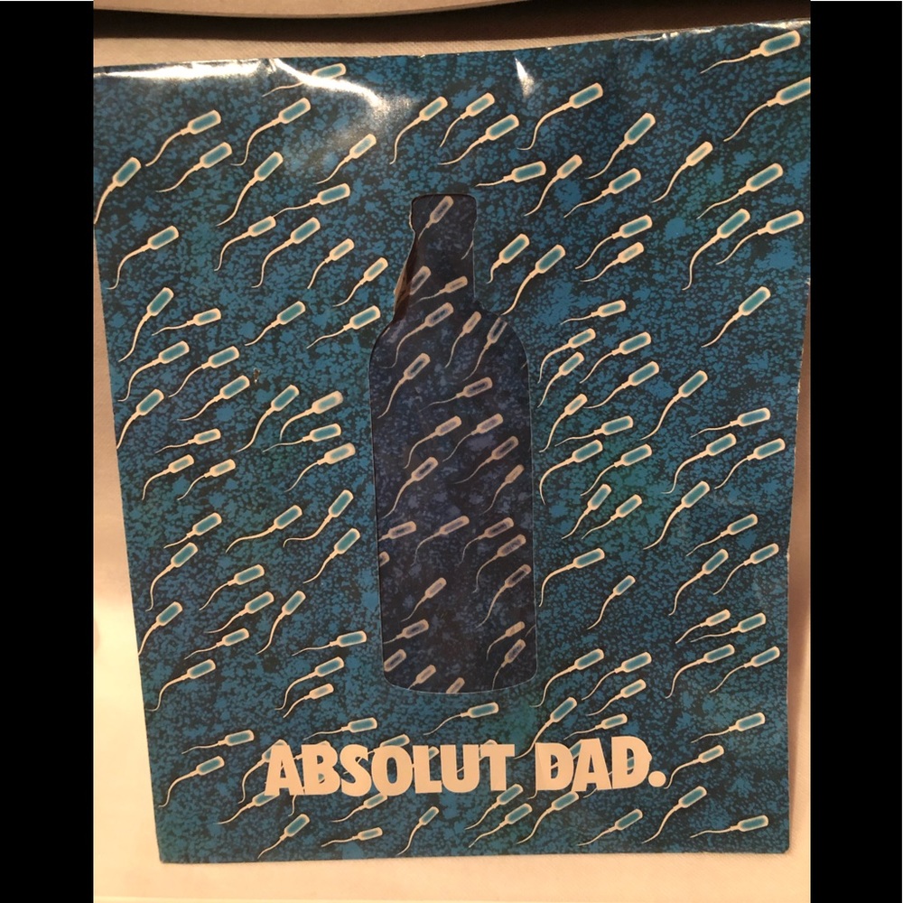 NWT Absolut fab mens Father’s Day Tie